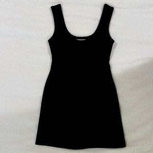DVF Short Black Tank Dress